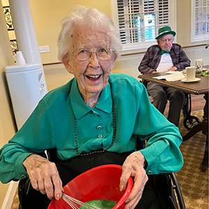 Warm and inviting living area at Alpha Bliss Adult Family Home Washington